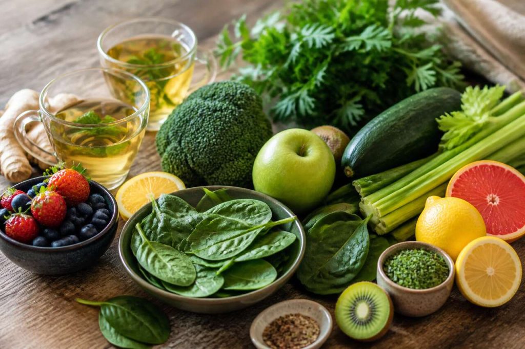 Éliminer les toxines : top aliments detox pour votre bien-être