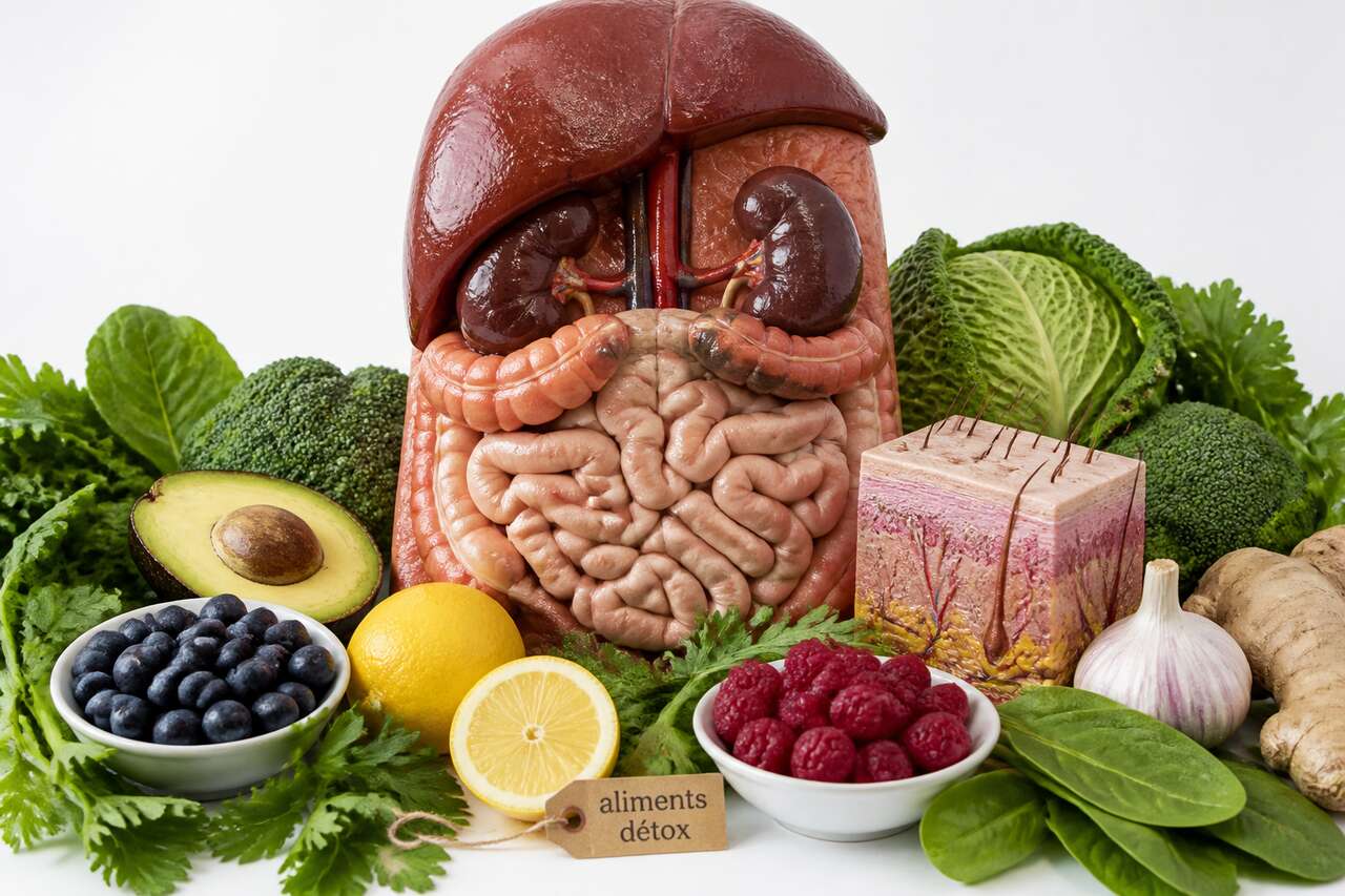 Les organes qui éliminent : foie, reins, intestins, peau Les organes qui éliminent : foie, reins, intestins, peau