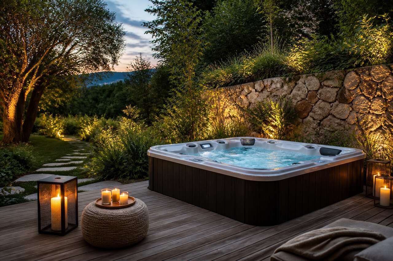 Installations idéales pour un jacuzzi extérieur