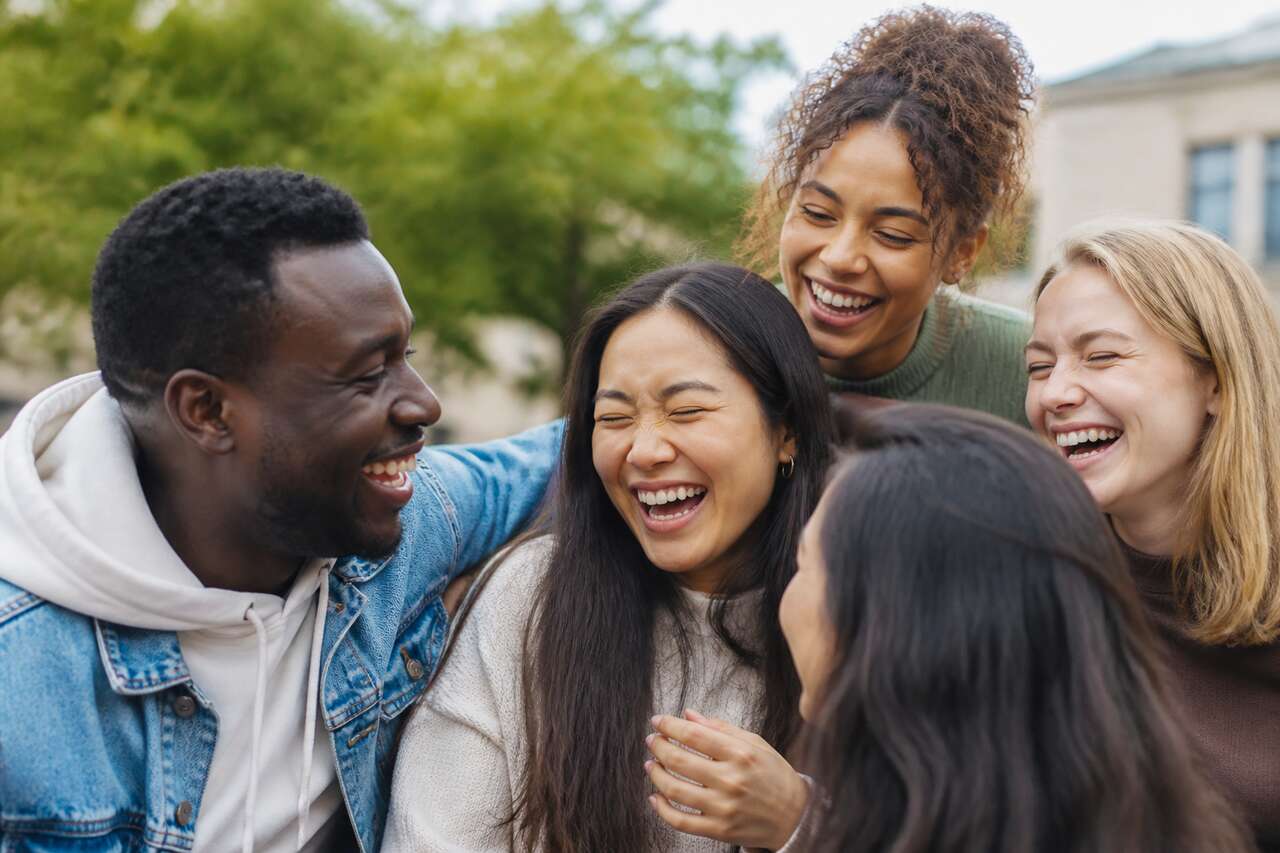 Un langage social: cohésion, confiance et contagion du rire Un langage social: cohésion, confiance et contagion du rire