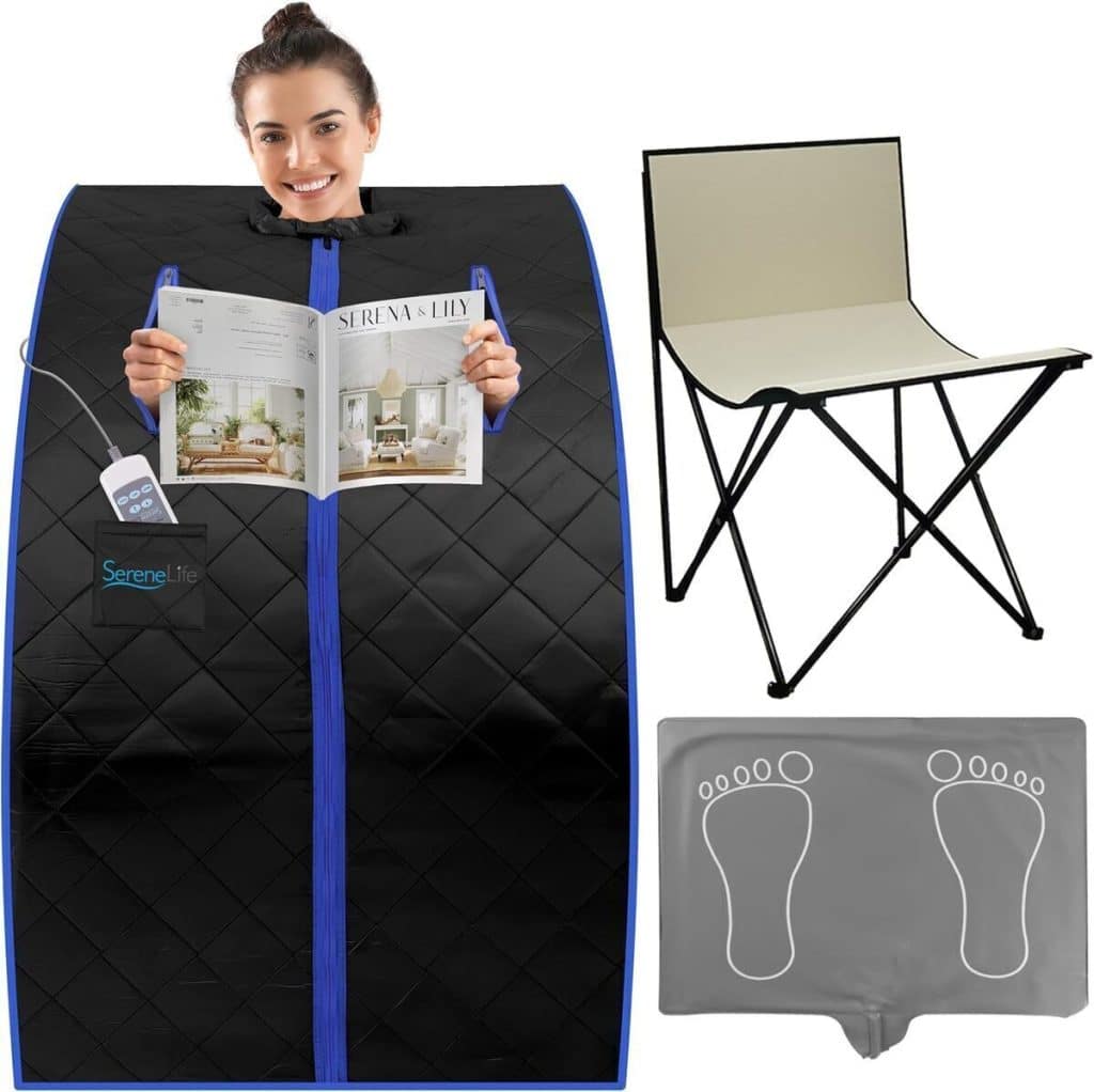 Test du sauna portable SereneLife : détente à domicile