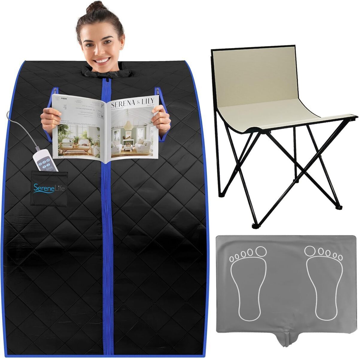 Test du sauna portable SereneLife : détente à domicile