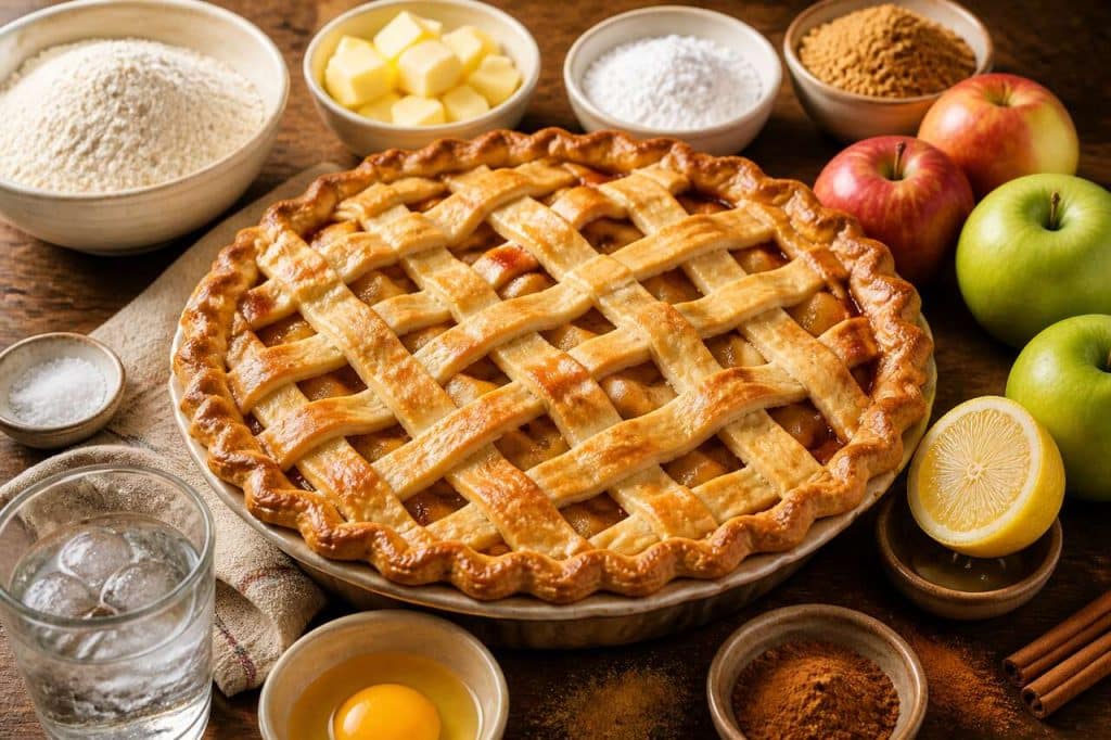 Recette de tarte aux pommes américaine