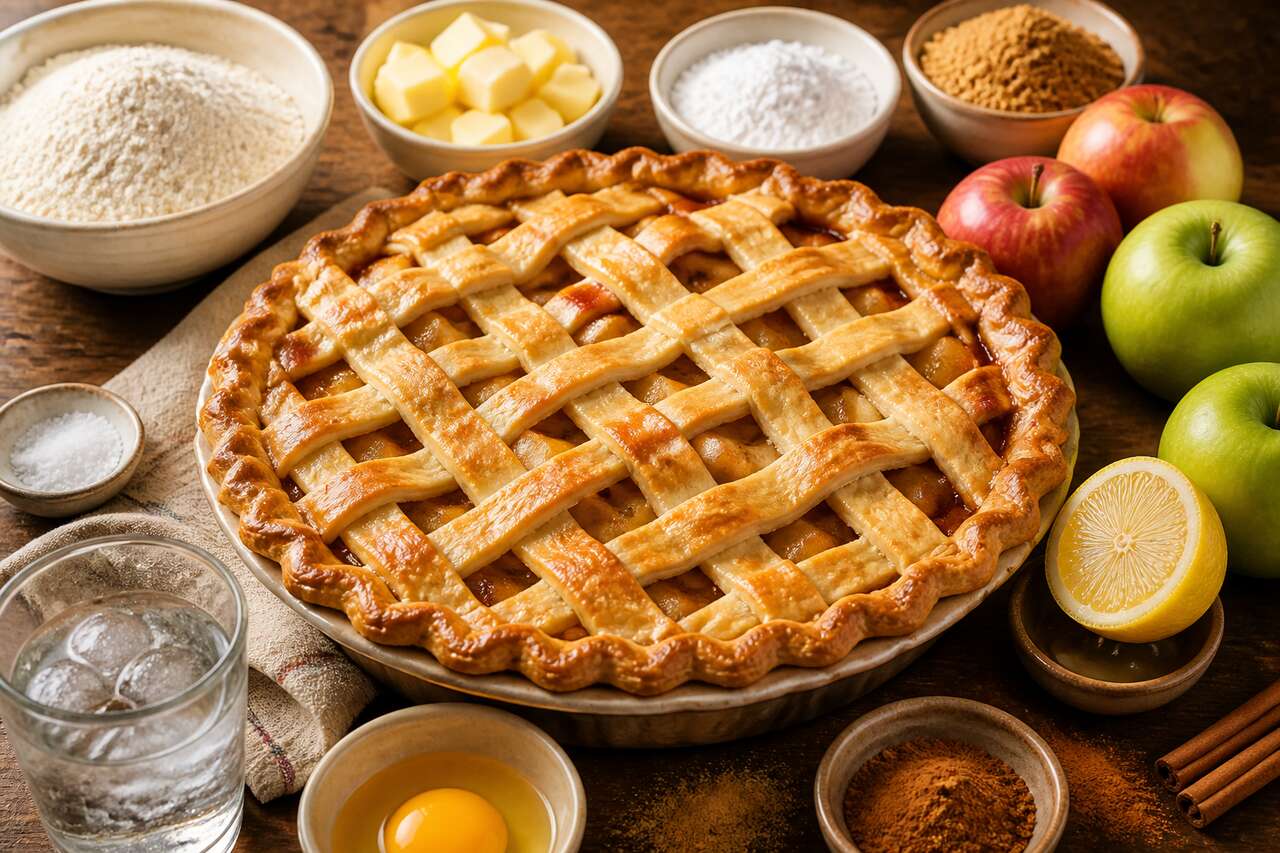Recette de tarte aux pommes américaine