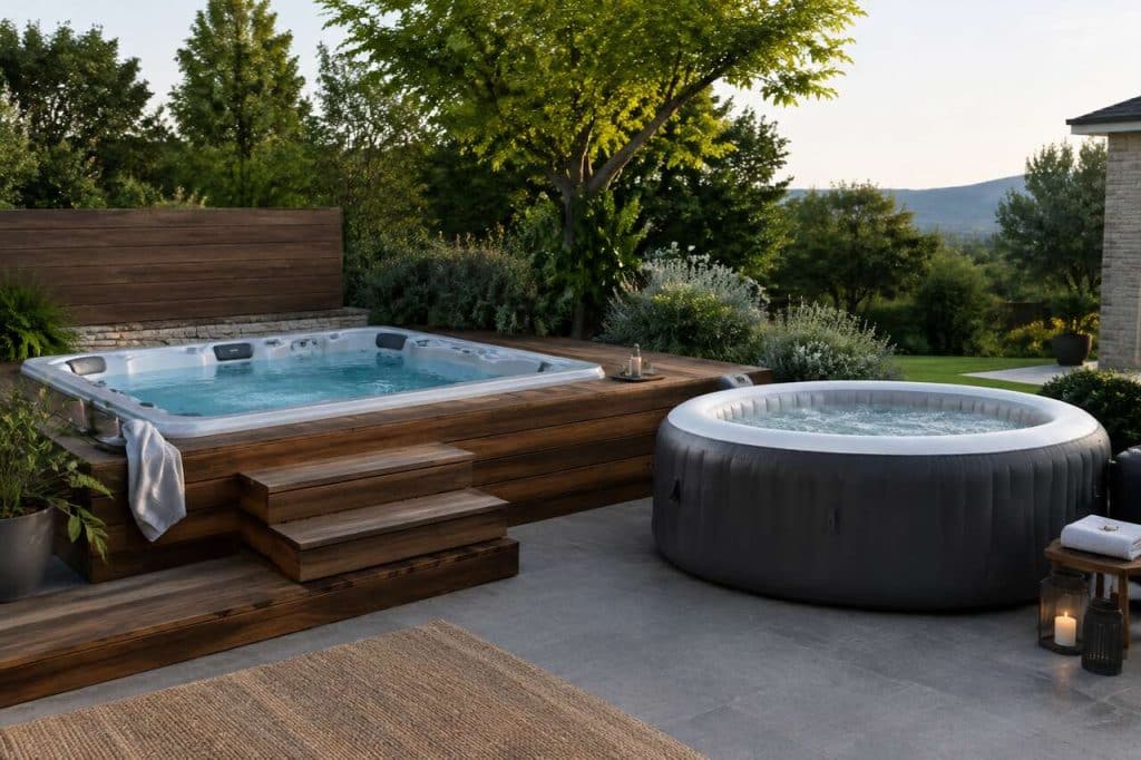 Spa encastrable ou portable : lequel choisir ?