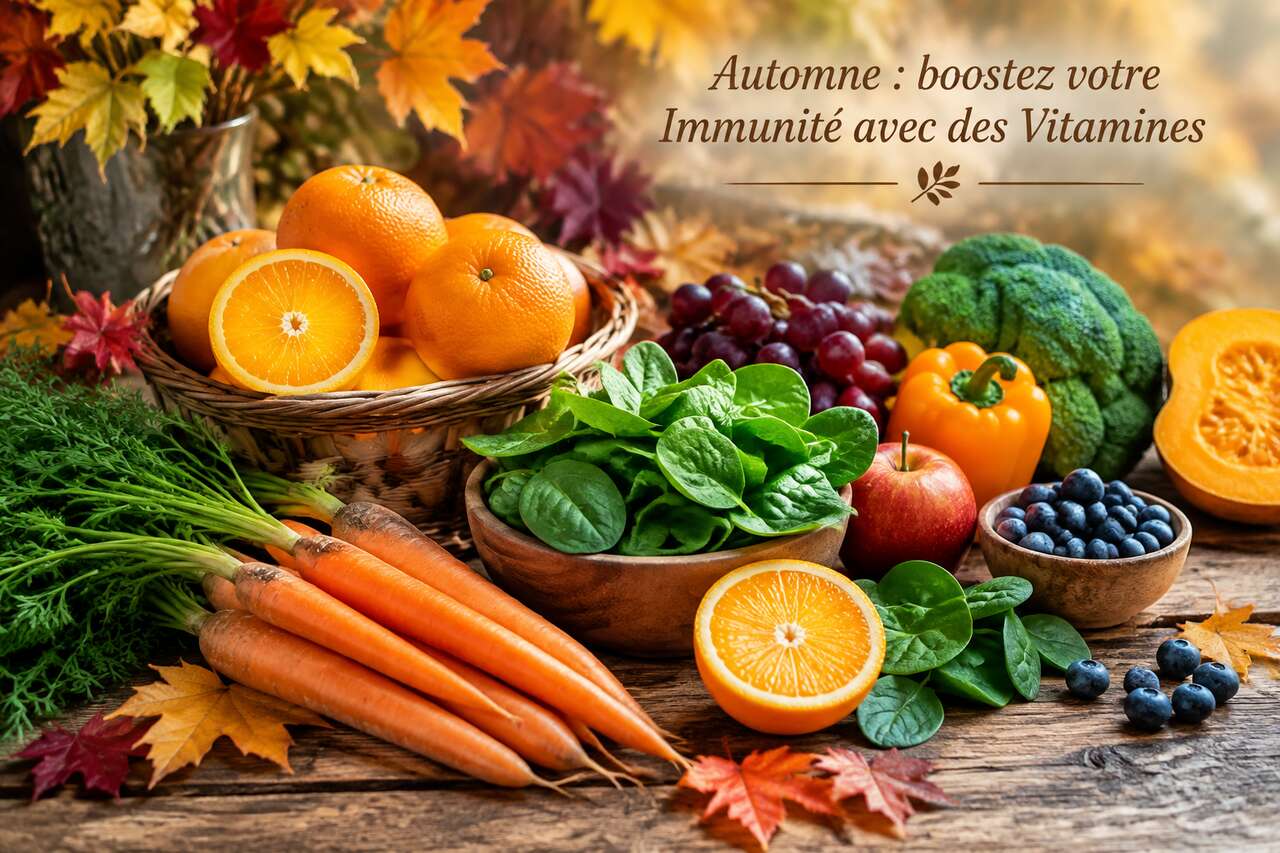 Automne : boostez votre Immunité avec des Vitamines