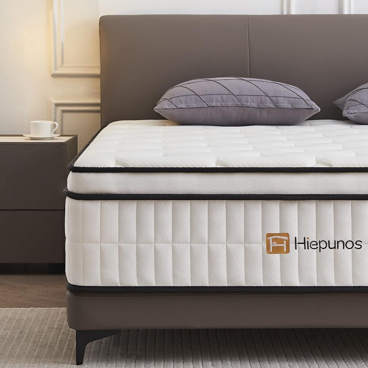 Test du matelas Hiepunos 160 x 200 cm aux 7 zones orthopédiques