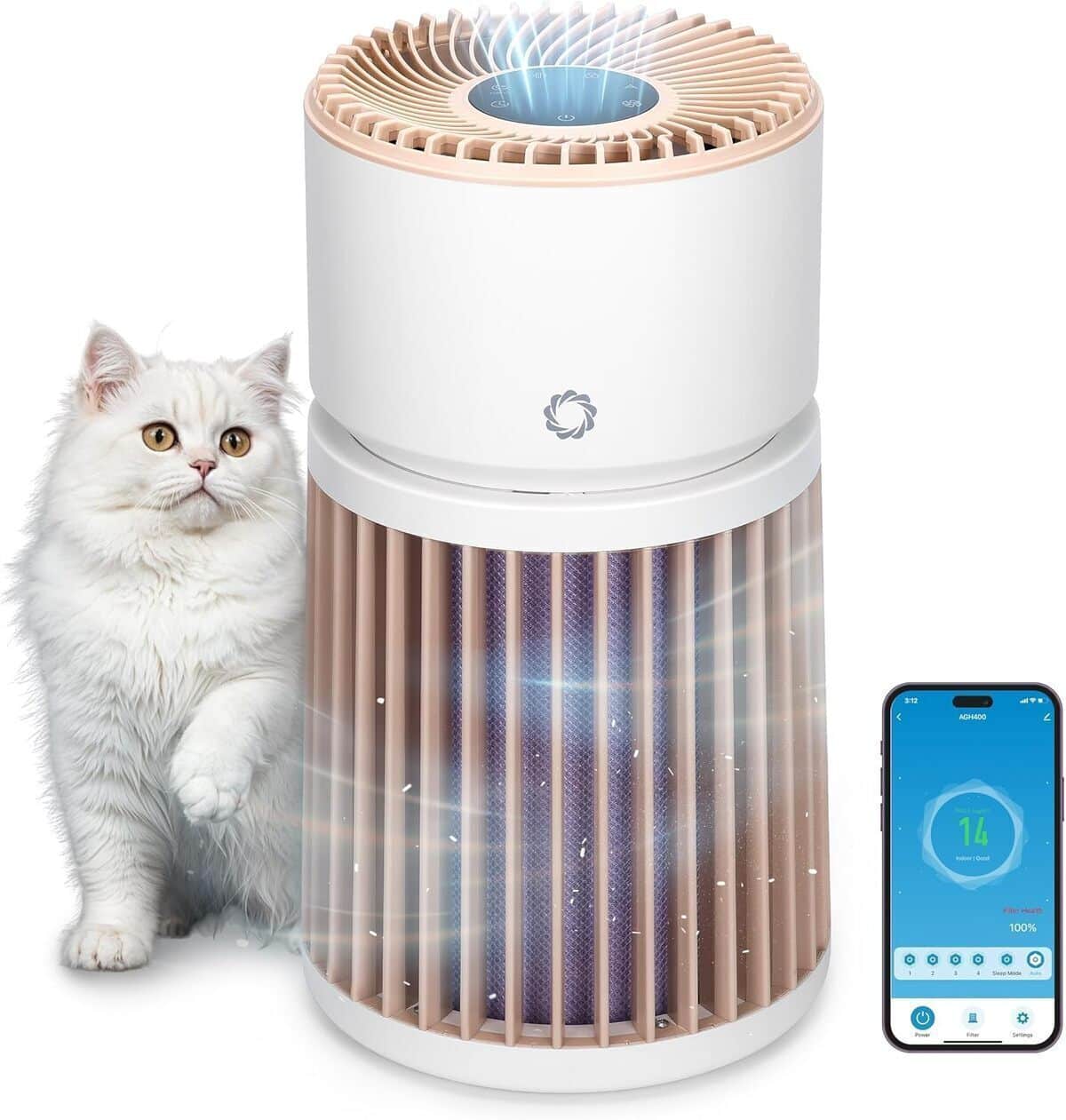 Test du purificateur d'air airthereal agh400-pet : idéal pour les grands espaces avec filtre h13