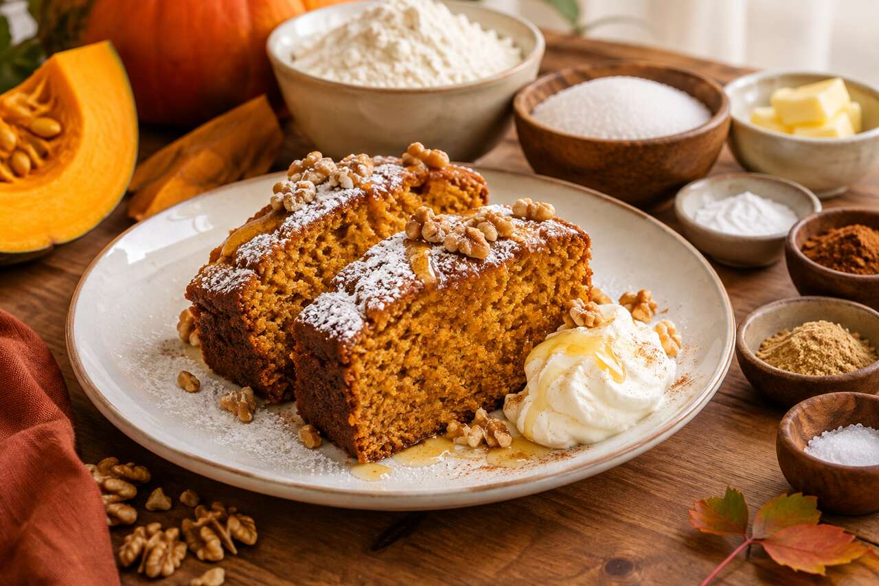 Recette de gâteau à la citrouille facile et rapide