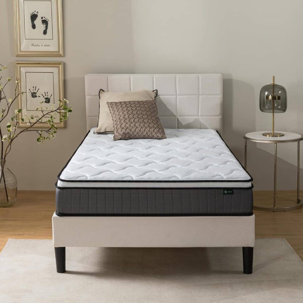 Test du matelas Zinus 90x190 mémoire de forme : confort orthopédique