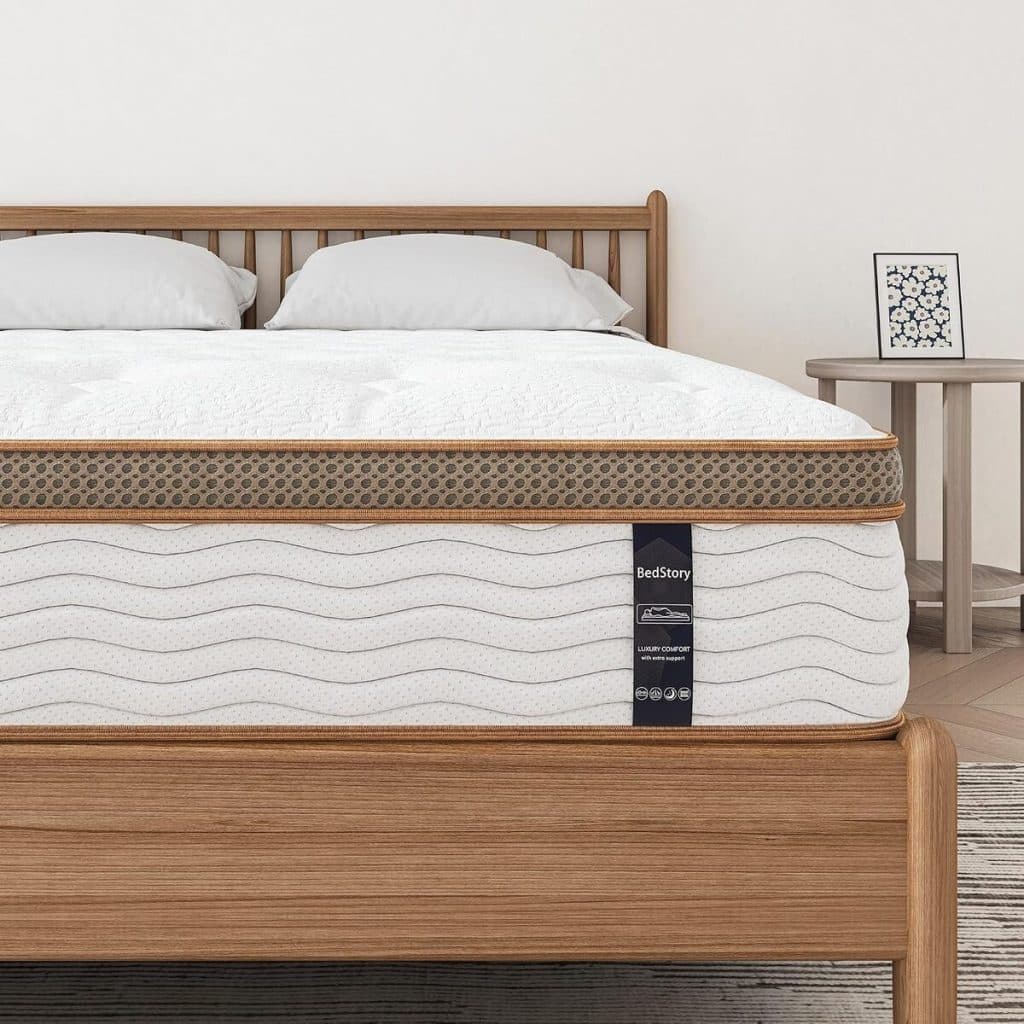 Test : matelas hybride BedStory 140x190, mousse à mémoire et ressorts ensachés